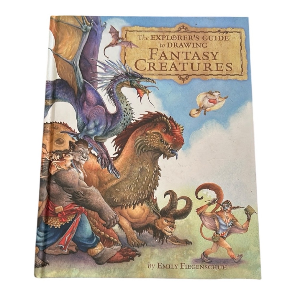 The Explorer's Guide to Drawing Fantasy Creatures Book